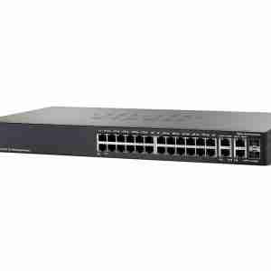 Cisco SF300-24 24-Port 10/100 Managed Switch with Gigabit Uplinks