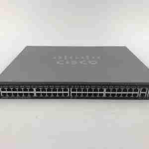 Cisco SF300-48P 48-Port 10/100 PoE Managed Switch with Gigabit Uplinks