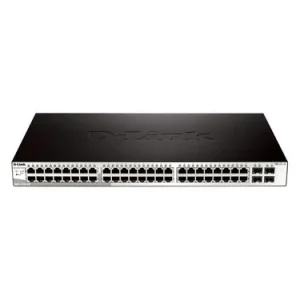 Dlink 1210 48-Port 10/100/1000 PoE with 4 Gigabit SFP ports Web Smart Switch Managed