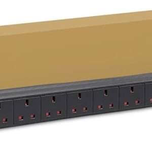 MTN 12-way Uk plug PDU Black