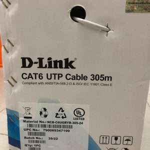 D-link Cat 6 UTP Cable 305M Roll 24AWG