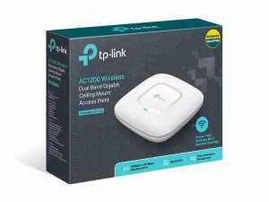Tplink AC1200 Wireless Dual Band Gigabit Ceiling Mount Access Point EAP225