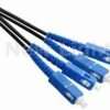 1 Meter 4 Core Single Mode| Multi mode Fibre Cable