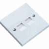 Cat 6 EaseNet Complete Double Face Plates Complete