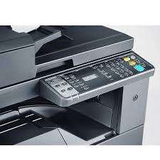 Close-up of control panel on Kyocera TASKalfa 1800 Printer