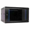 6U 600X600 WALL-MOUNTED RACKMOUNT CABINET BLACK