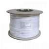 4 Core Burglar Alarm Cable White