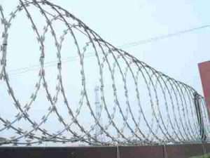 Razor Wire Flat Wrap Coils-Flat Security