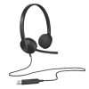Logitech H340 USB Headset with Noise-Cancelling Mic - 981-000475