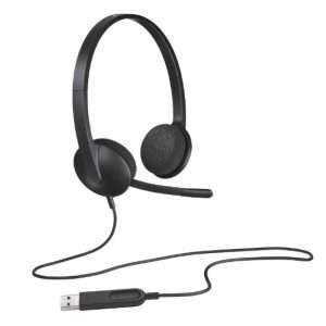 Logitech H340 USB Headset with Noise-Cancelling Mic - 981-000475