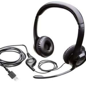 Logitech H390 USB Headset with Noise-Canceling Mic - 981-000406