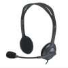 Logitech H111 Stereo Headset - Black (3.5mm Jack) - 981-000593