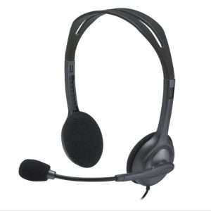 Logitech H111 Stereo Headset - Black (3.5mm Jack) - 981-000593