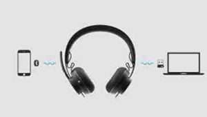 Logitech Wireless with Bluetooth Headset Zone MSFT