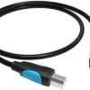 Vention USB2.0 A Male to B Male Printer Cable 3M Black (VAS-A16-B300)