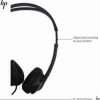 HP Stereo USB Headset Black