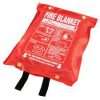 Fire blanket 1.8m*1.8m with PVC packaging