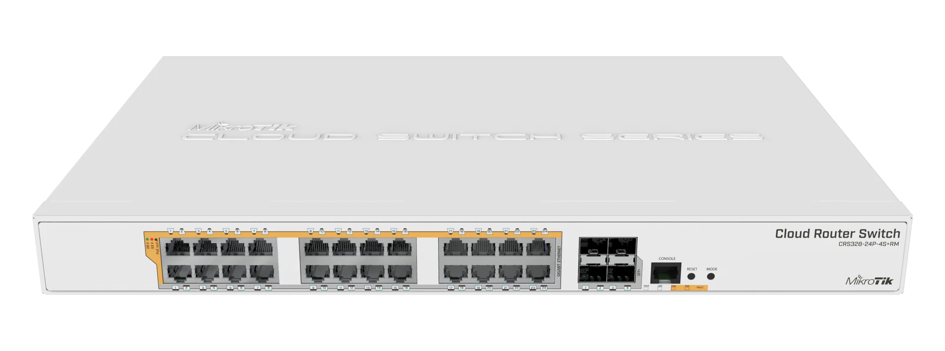 MikroTik (CRS328-24P-4S+RM) 24 Port Gigabit Ethernet