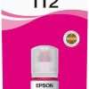Epson 112 EcoTank Pigment Magenta ink bottle