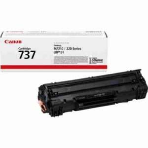Canon 737 Black Toner Cartridge Yield 2400 Pages