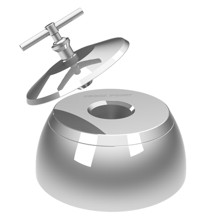 Cross Point Code Lock Detacher Chrome