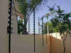 Electric Fence Installation for Plot LAND 50 by 100 Feet Package