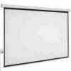 Electric screen 100″ 100″ 4:3 with RF remote
