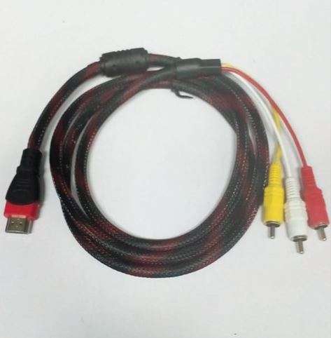 HDMI to 3RCA Cable