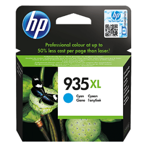 HP 935XL High Yield Cyan Original Ink Cartridge (C2P24AE)