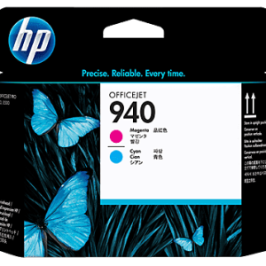 HP 940 Magenta and Cyan Original Printhead (C4901A)