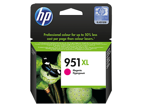 HP 951XL High Yield Magenta Original Ink Cartridge (CN047AE)