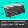 Logitech K780 Multi-Device Wireless and Bluetooth Keyboard