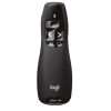 Logitech R400 Wireless Presenter - Black - 910-001356
