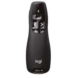 Logitech R400 Wireless Presenter - Black - 910-001356