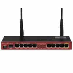RB2011UiAS-2HnD-IN Mikrotik 2.4GHz AP 5x Ethernet 5x Gigabit Ethernet SFP cage