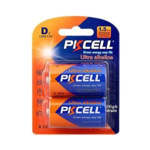 PKCELL Alkaline D Size Battery