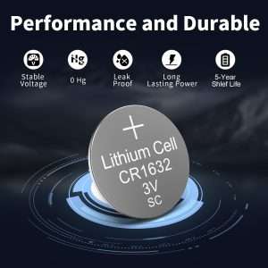Pkcell Lithium Battery 3V CR1632