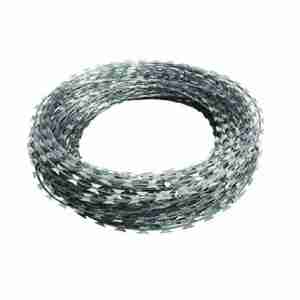 RAZOR WIRE – 10m x 730mm “Clipped” Galvanised