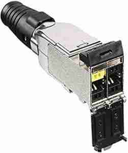 Siemon TERA OUTLET CAT 7 BLACK 22-23 AWG