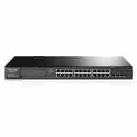 Tplink JetStream 24-Port Gigabit Smart PoE+ Switch with 4 SFP Slots T1600G-28PS