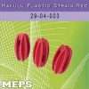 UNW insulator-MEPS Plastic RED