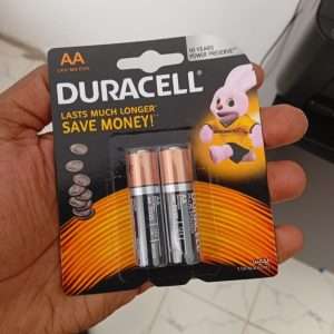 Duracell AA Alkaline Battery Pair