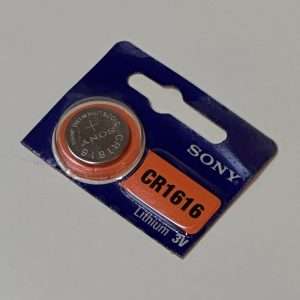 SONY LITHIUM BATTERY. 3V CR1616