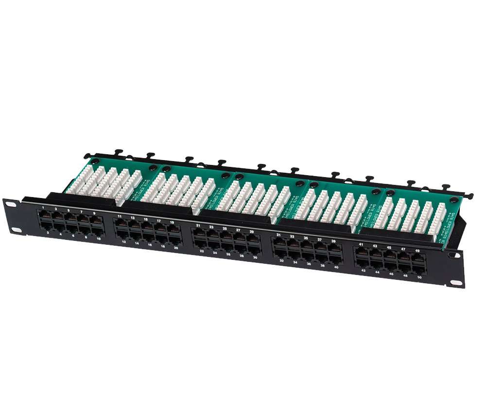50 Port Voice Patch Panels