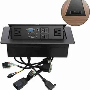 Conference table pop up box