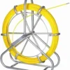 Fibre glass duct rodder 8mmx 100mtrs with wheels.