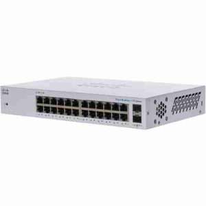 Cisco Business CBS110-24T-UK Unmanaged Switch | 24 Port GE | 2x1G SFP Non PoE