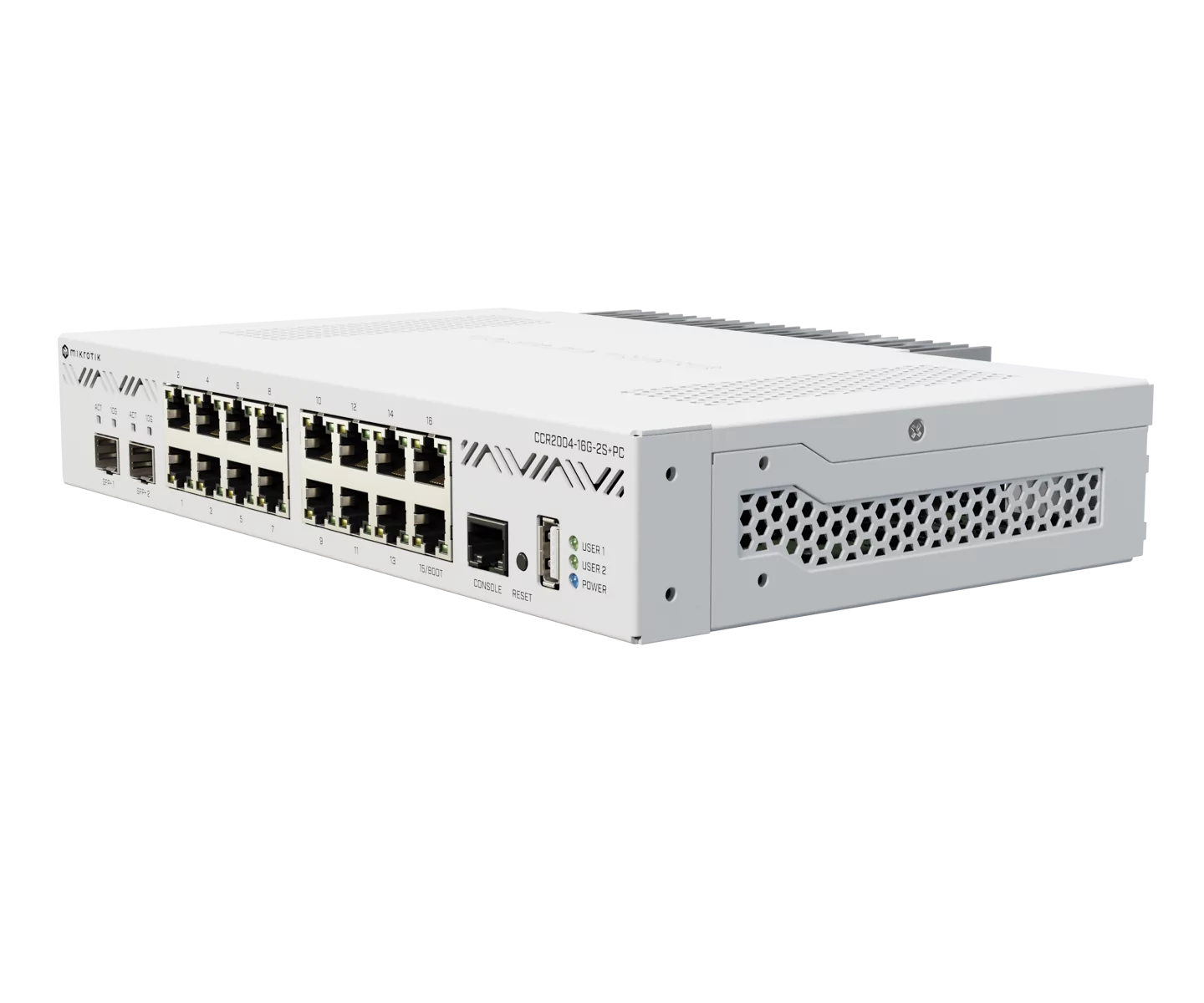 Mikrotik CCR2004-16G-2S+PC Ethernet Router - Image 2
