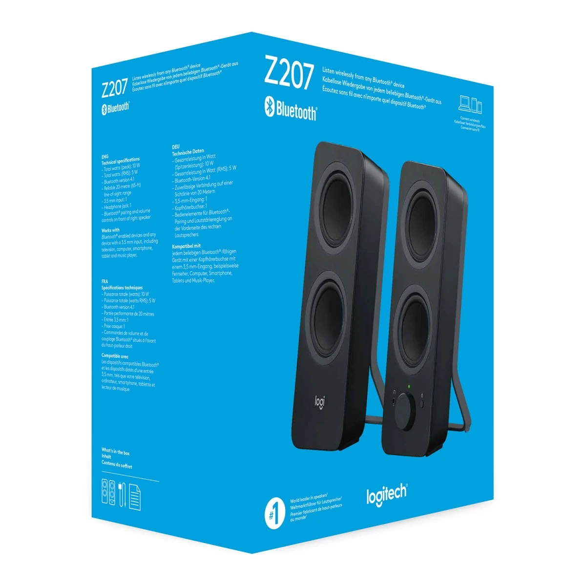 Logitech Z207 Bluetooth Computer Speakers