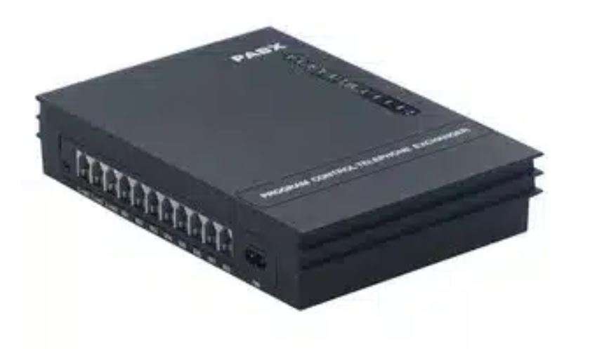 Sistema PBX Digitale A 2 Linee E 8 Estensioni – Operatore Automatico E Citofono, Per Piccole Imprese